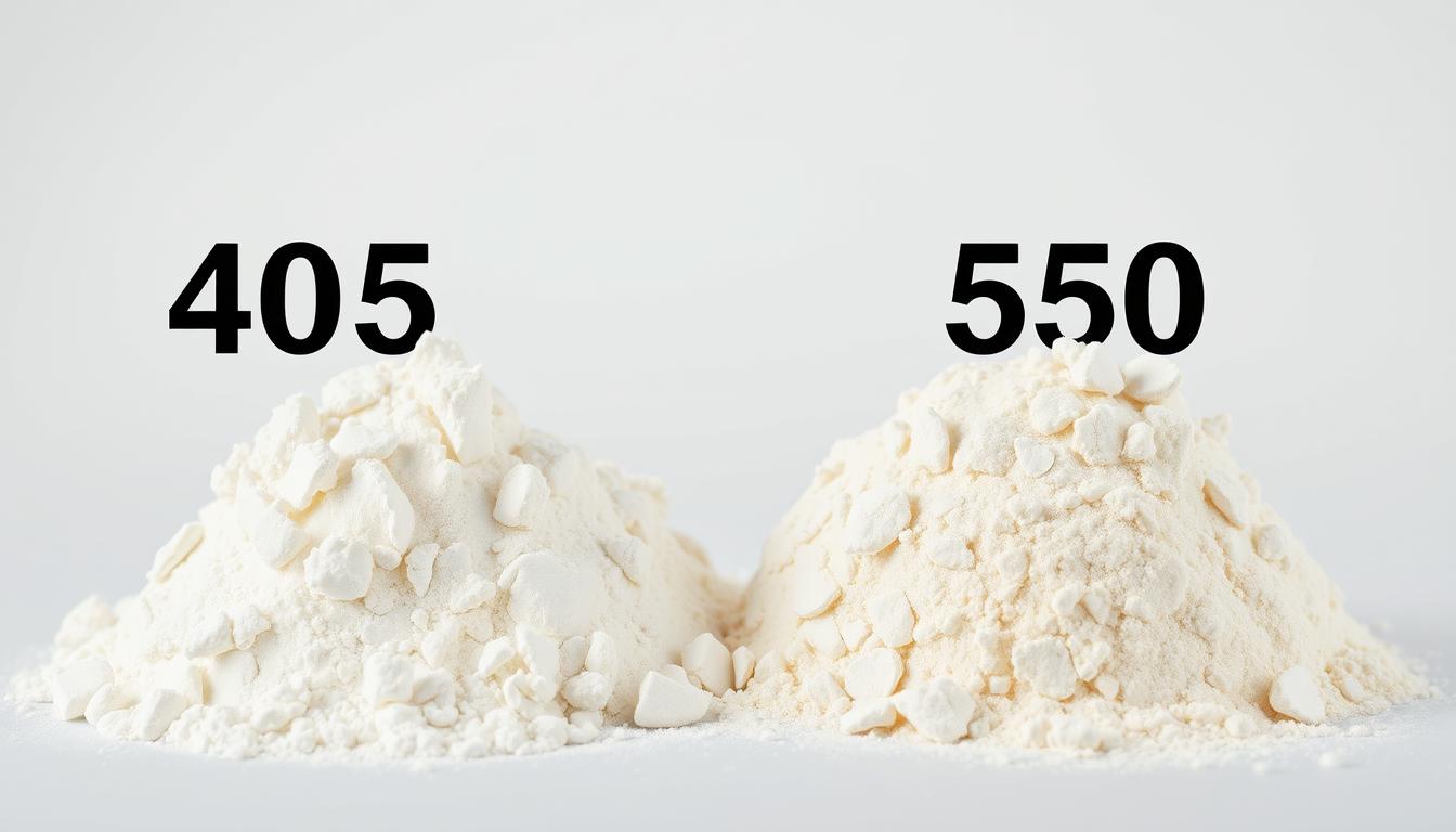 Was ist der Unterschied zwischen 405 und 550 Mehl?
