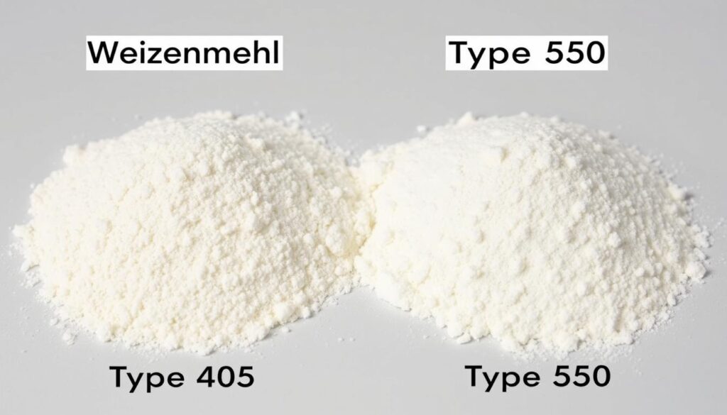 Weizenmehl Type 405 und 550 Vergleich Was ist der Unterschied zwischen 405 und 550 Mehl? Weizenmehl Type 405 und 550 Vergleich