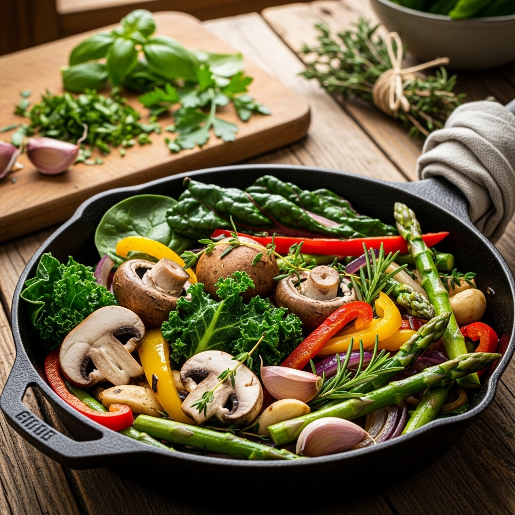 schnelle maultaschen-pilz-pfanne