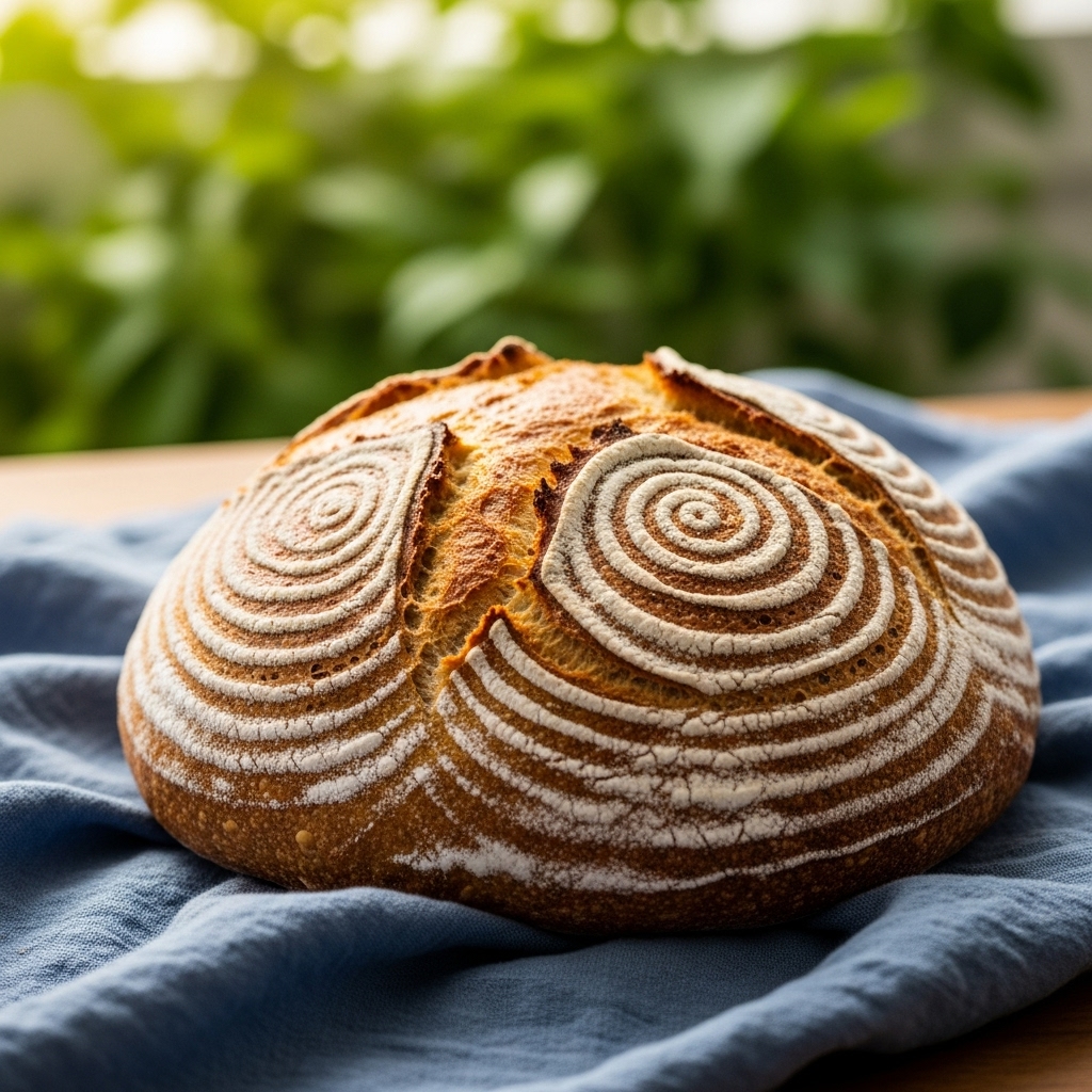 Einfaches Brot backen mit frischer Hefe
