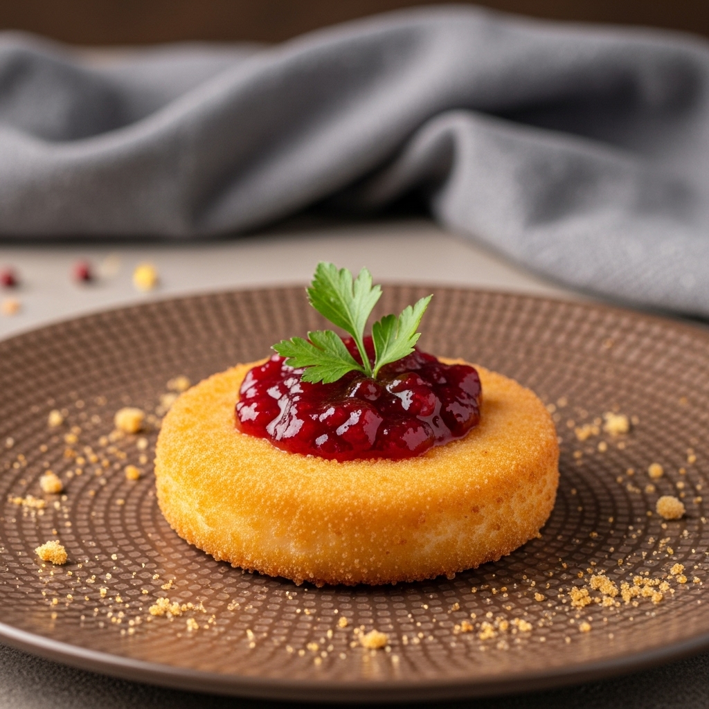 Gebackener Camembert Ein schnelles und unkompliziertes Rezept für den perfekten Käsegenuss. Goldbraun und innen cremig. Dazu Preiselbeeren und frisches Brot – jetzt nachmachen!