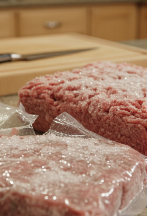 wie lange braucht hackfleisch zum auftauen