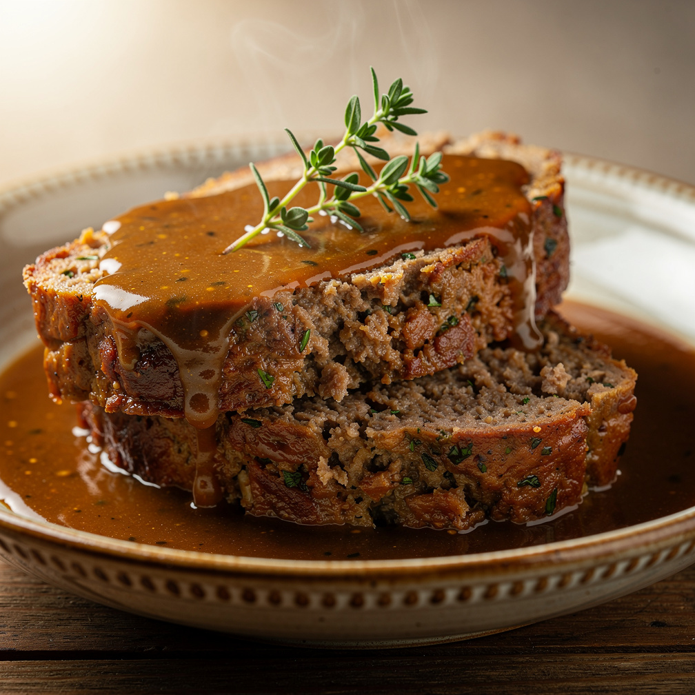 Rezept Hackbraten soße